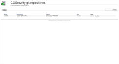 Desktop Screenshot of git.cgsecurity.org